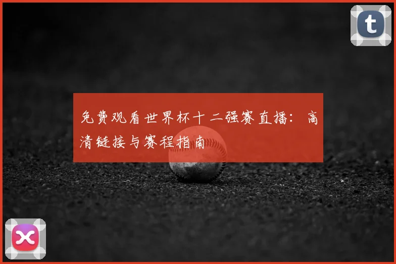 免费观看世界杯十二强赛直播：高清链接与赛程指南